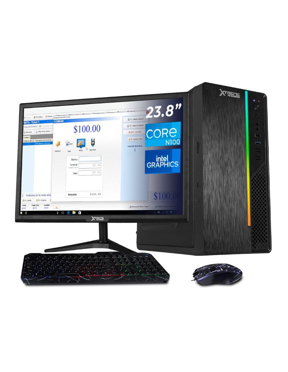 Computadora de escritorio XTPCN116GBHD600MUB Intel N100 Intel UHD Graphics 16 GB RAM 500 GB SSD