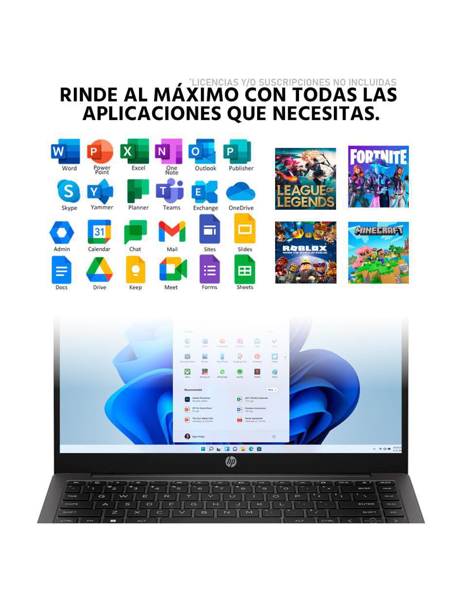 Laptop 245 G10 14 pulgadas HD AMD Ryzen 3 AMD Radeon Graphics 16 GB RAM 512 GB SSD 5