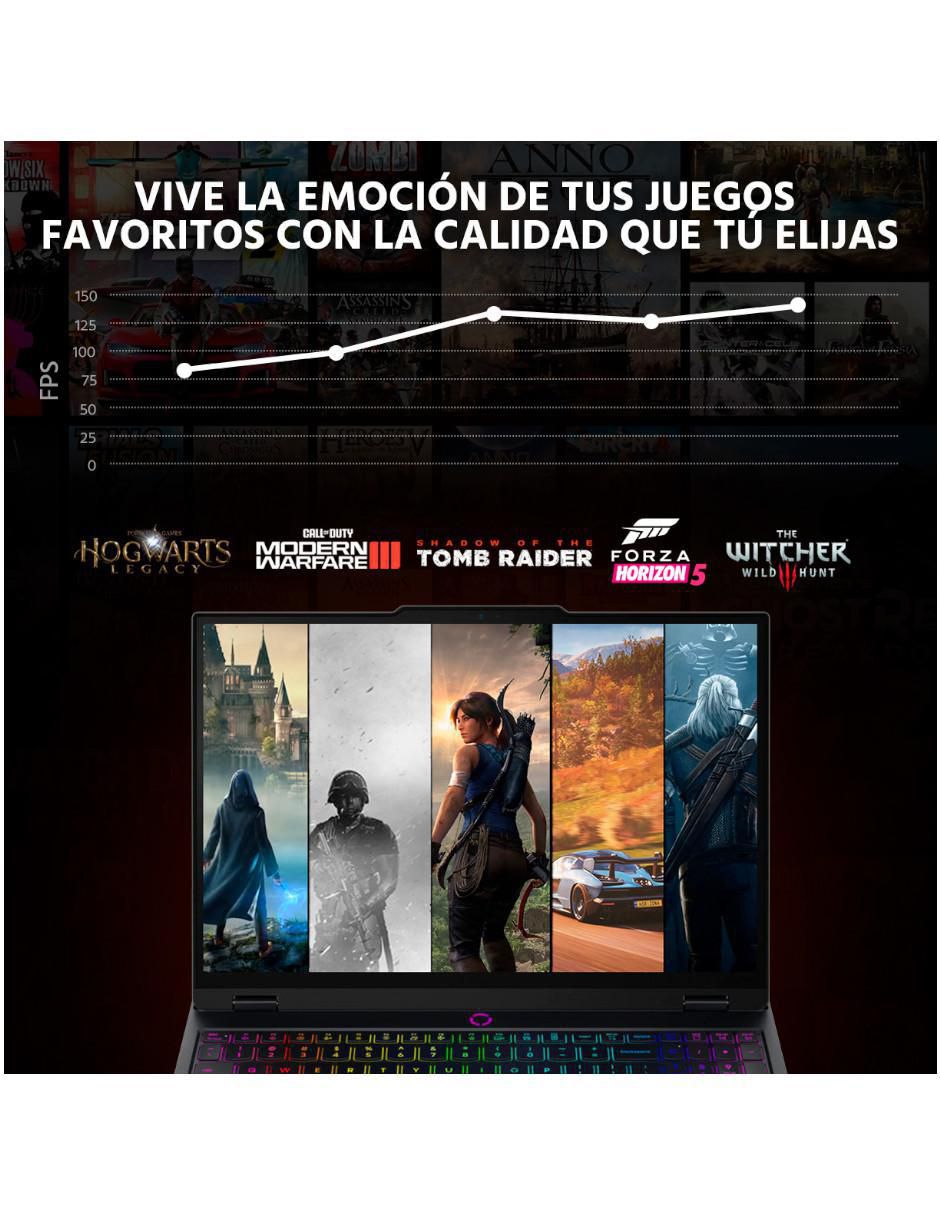 Laptop gamer Legion 5i 15 pulgadas WQXGA Intel Core Ultra 7 255Hx NVIDIA GeForce RTX 5060 16 GB RAM 1 TB SSD 6