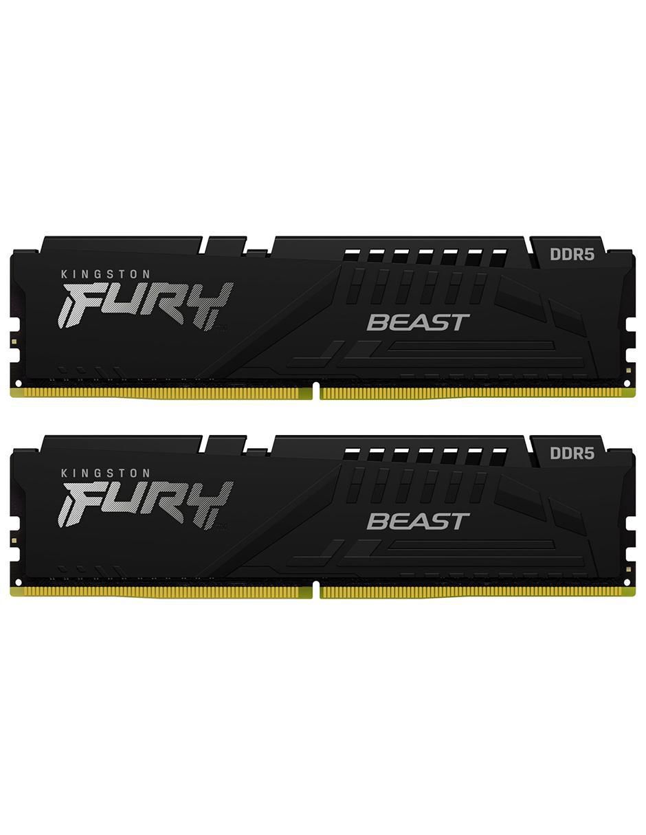Set memoria RAM DDR55 32 GB Fury Beast 32GB 6000 2 piezas