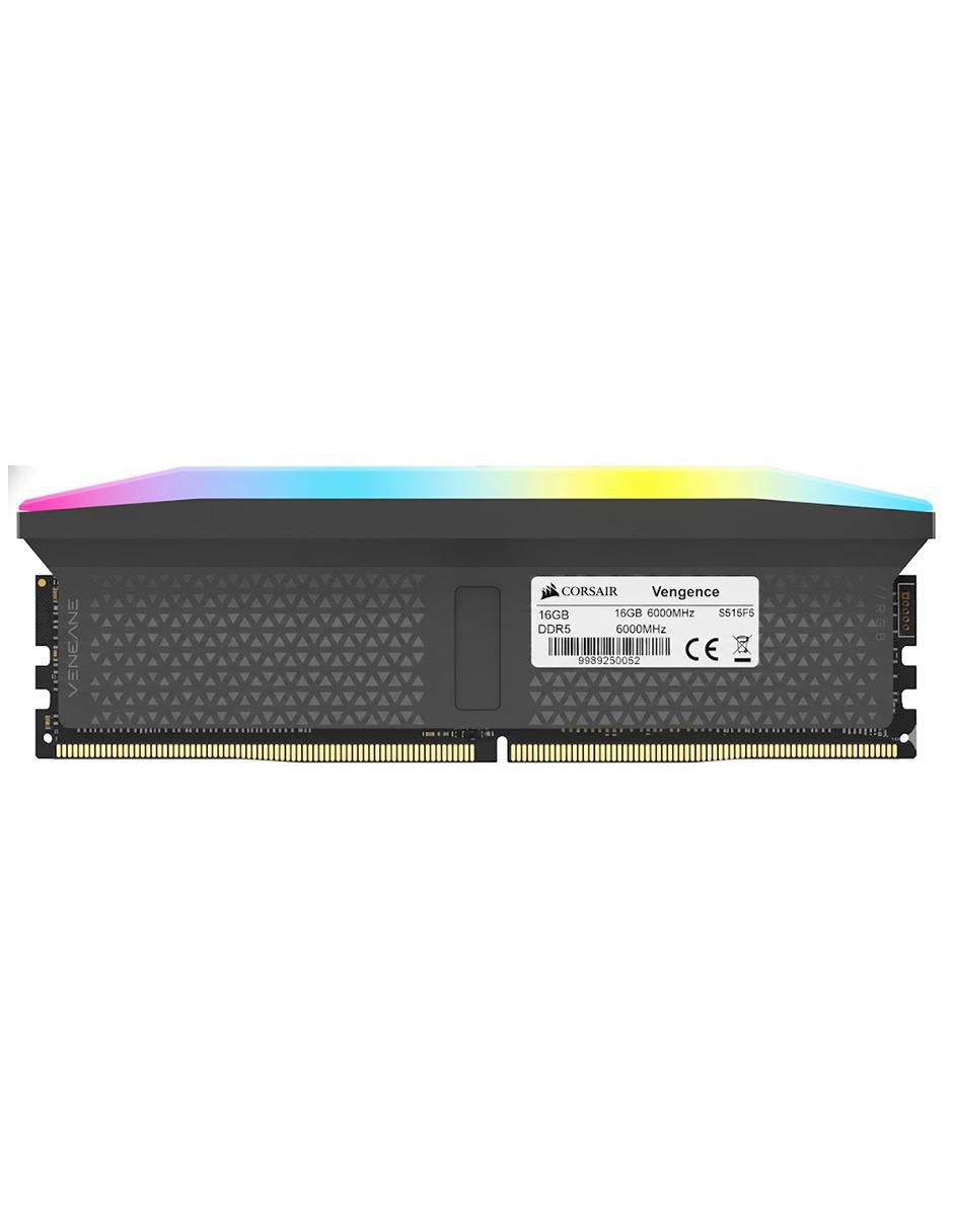 Memoria RAM UDIMM DDR5 16 GB vengeance RGB 6000 individual 2