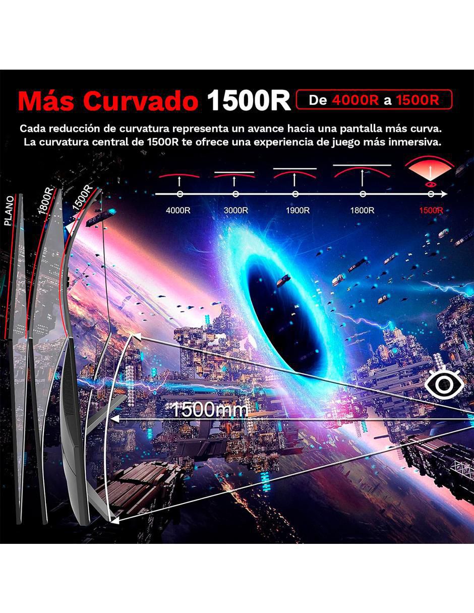 Monitor gamer Es-G27C1 Freesync Full HD 27 pulgadas 4