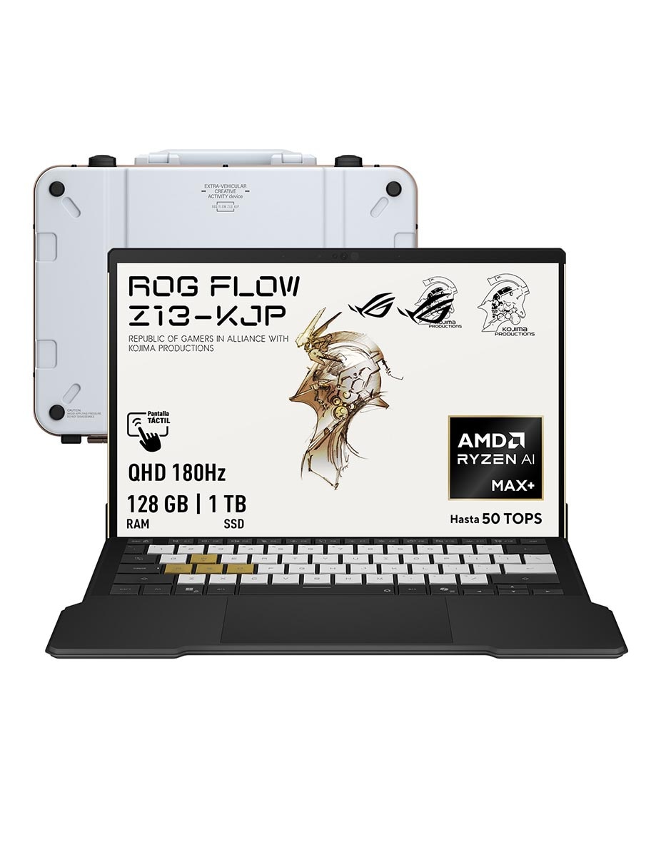 Laptop gamer touch ROG Flow Z13 Kojima Edition 13.4 pulgadas WQXGA AMD Ryzen AI Max+ 395 AMD Radeon Graphics 128 GB RAM 1 TB SSD Laptop gamer touch ROG Flow Z13 Kojima Edition 13.4 pulgadas WQXGA AMD Ryzen AI Max+ 395 AMD Radeon Graphics 128 GB RAM 1 TB SSD
