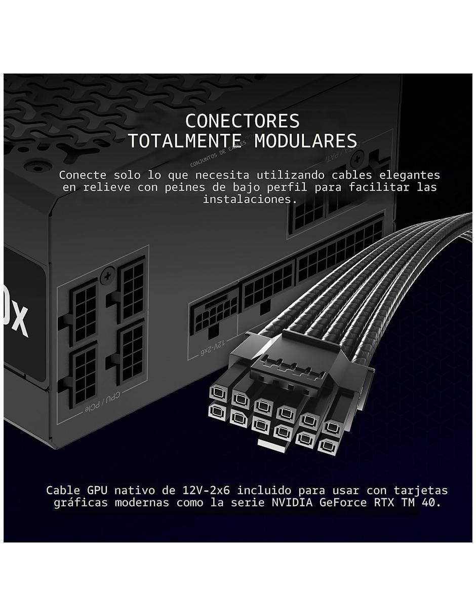 Fuente de poder RM750X 80Plus Gold 3