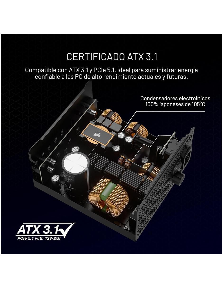 Fuente de poder RM750X 80Plus Gold 4