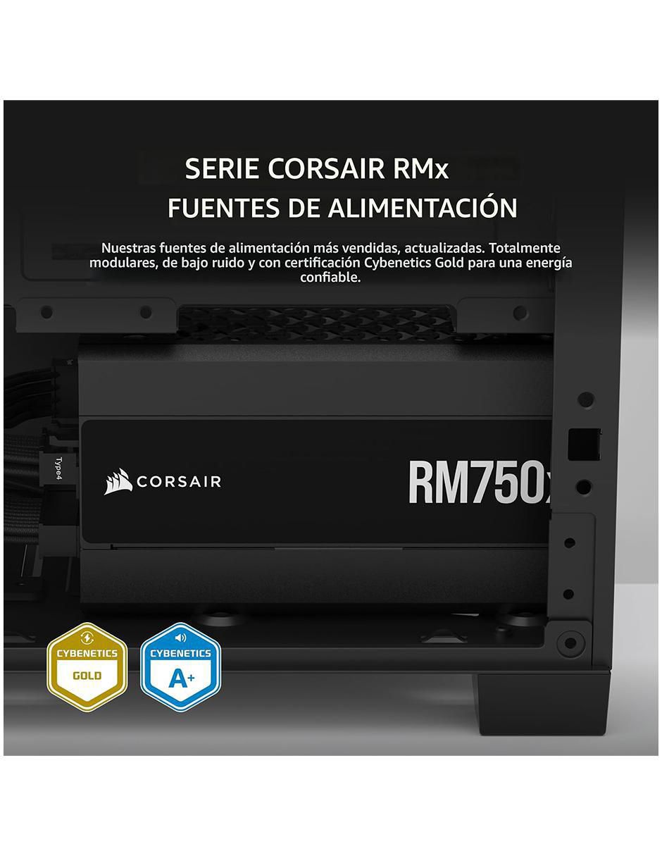 Fuente de poder RM750X 80Plus Gold 6