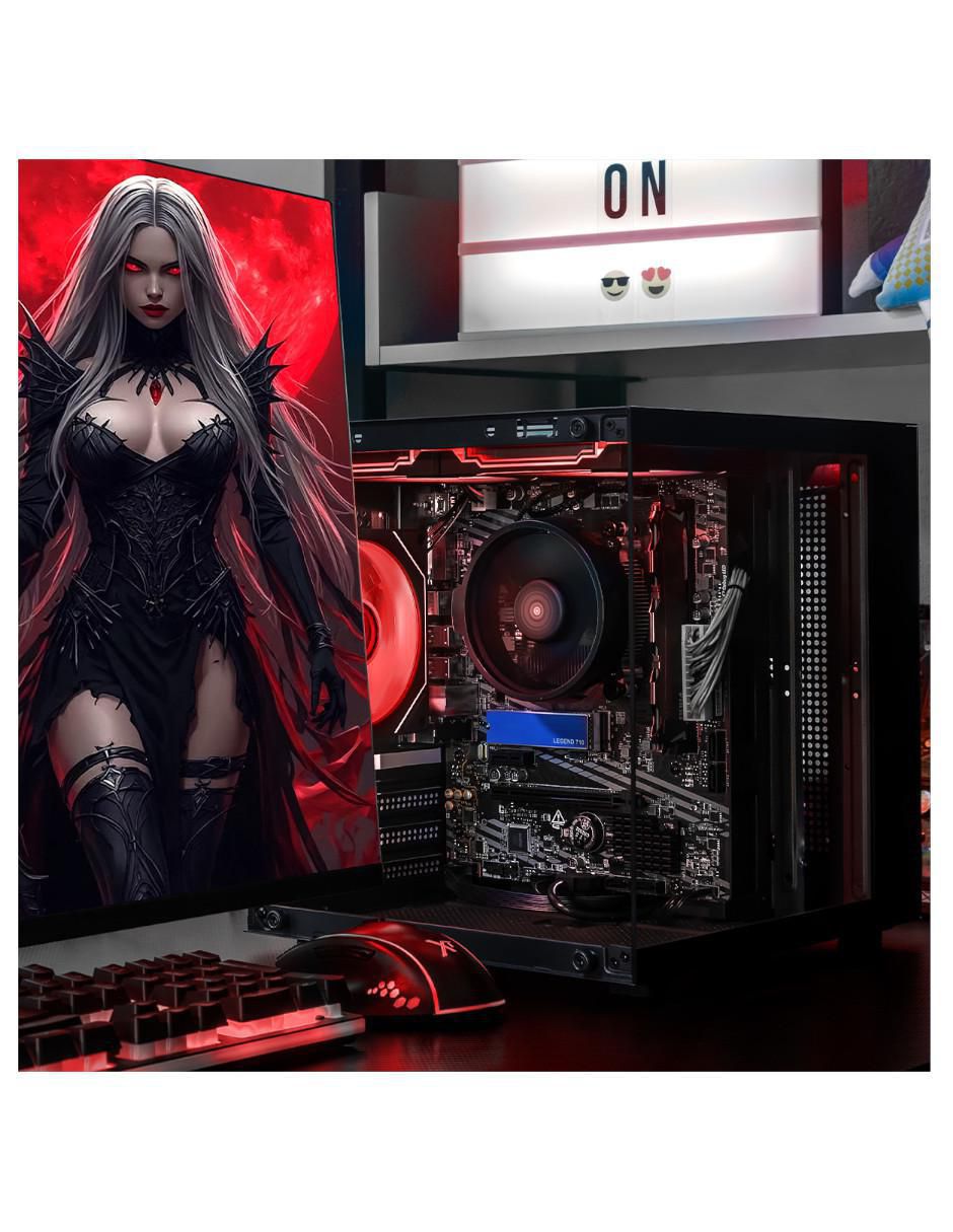 Computadora gamer XTBRAT16GBVEGA3TGB AMD Athlon AMD Radeon Vega 3 16 GB RAM 500 GB SSD 4