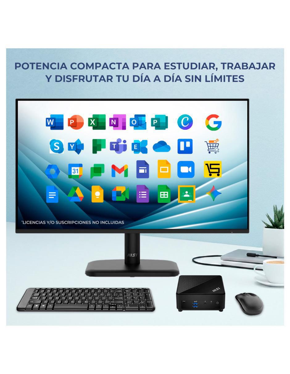 Mini PC Cubi Intel Core i3 integrada RAM 256 GB SSD 6