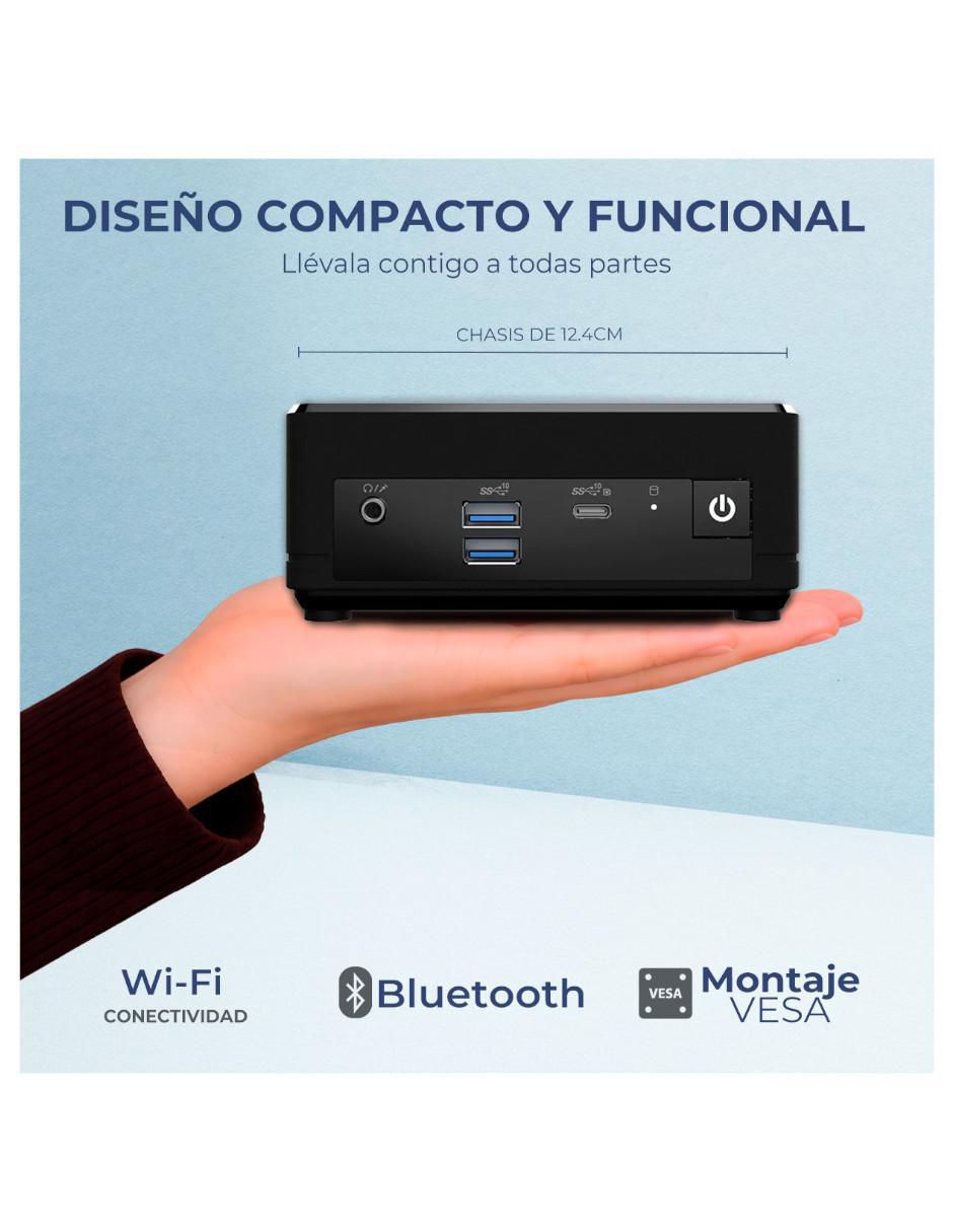 Mini PC Cubi Intel Celeron integrada 16 GB RAM 512 GB SSD 5