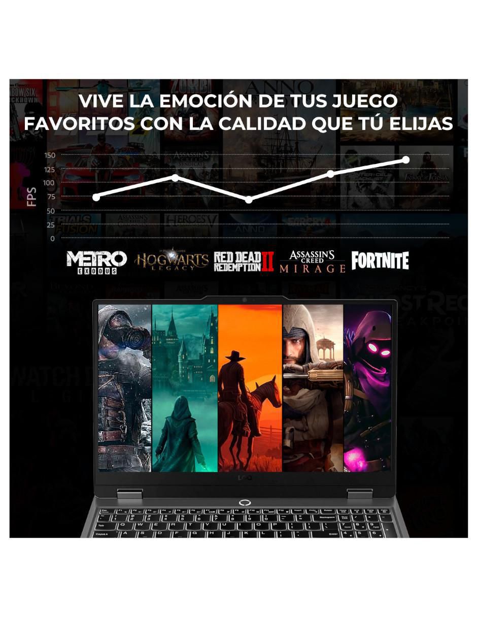 Laptop gamer 83JG007PUS 15.6 pulgadas Full HD AMD Ryzen 7 NVIDIA GeForce RTX 5060 16 GB RAM 512 GB SSD 5
