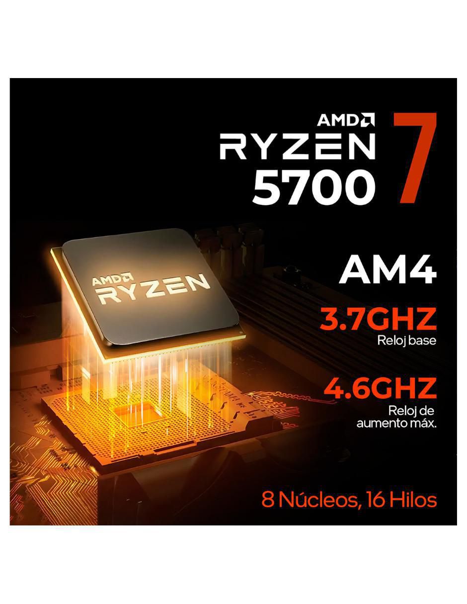 Computadora gamer XTPCR716GB5060MAE 32 pulgadas QHD AMD Ryzen 7 NVIDIA GeForce RTX 5060 16 GB RAM 1 TB SSD 6