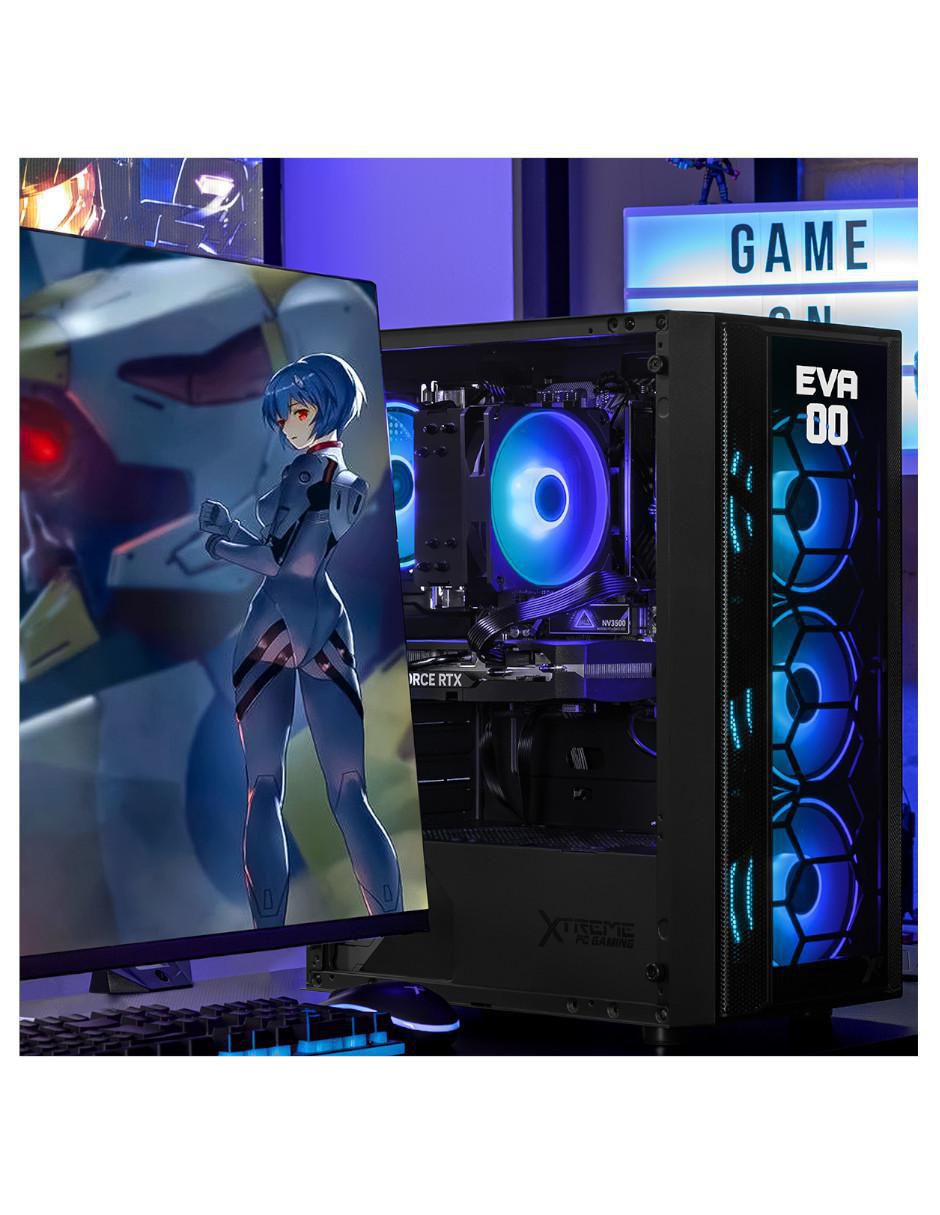 Computadora gamer XTPCR716GB5060EVA00 AMD Ryzen 7 NVIDIA GeForce RTX 5060 16 GB RAM 1 TB SSD 5