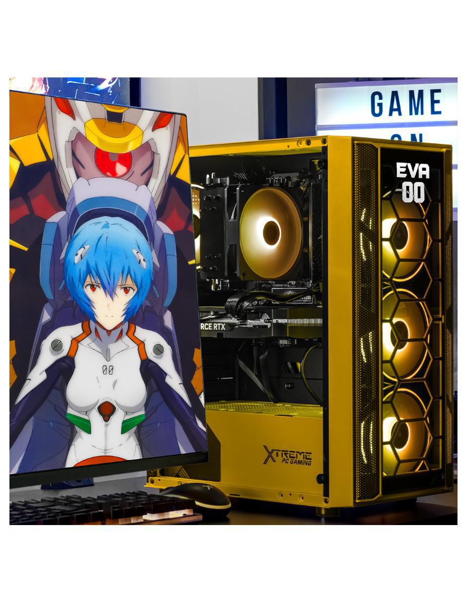 Computadora gamer XTPCR716GB5060EVA00Y Amd Ryzen 7 NVIDIA GeForce RTX 5060 16 GB RAM 1 TB SSD 5