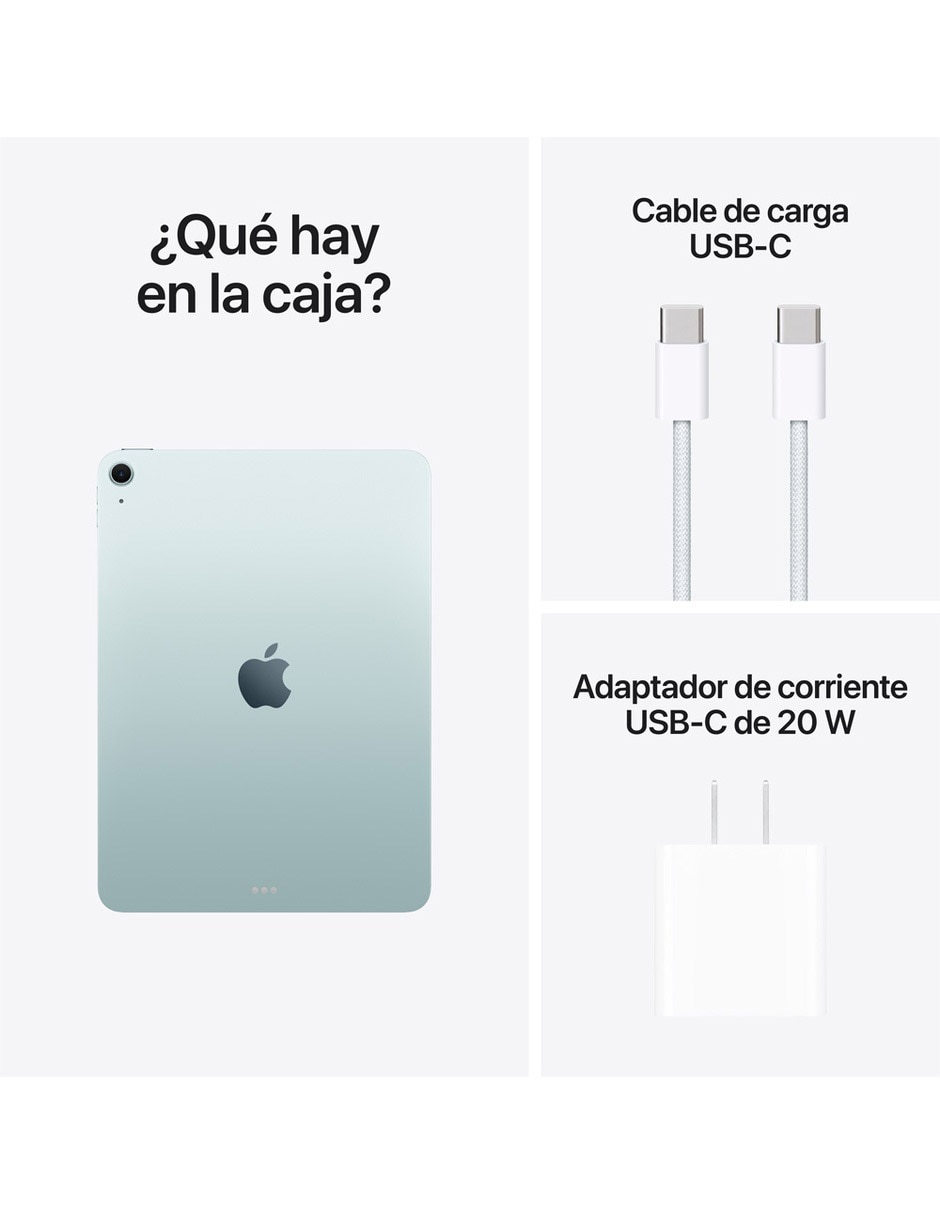 iPad Air M4 11 pulgadas 256 GB 12 GB RAM Azul 5