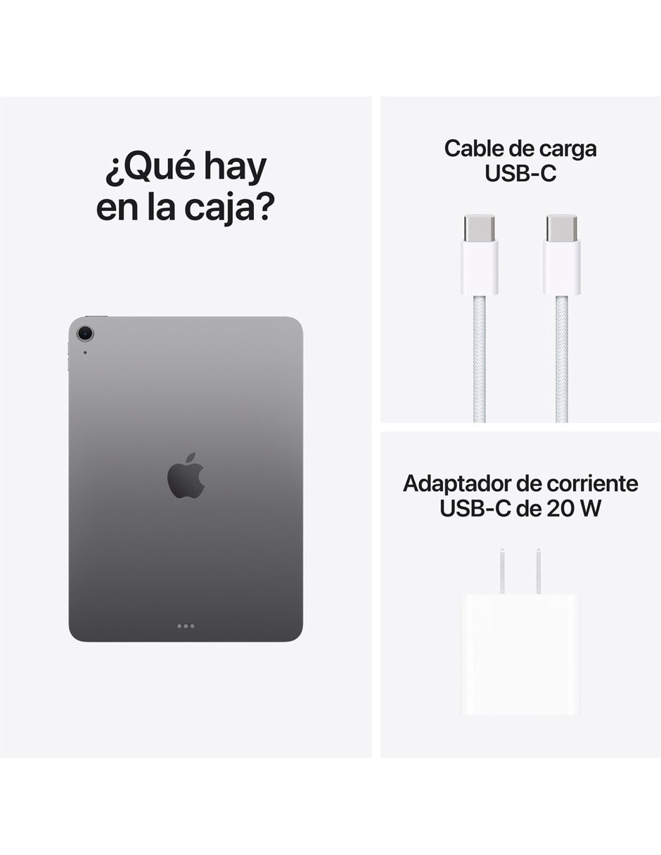 iPad Air M4 11 pulgadas 1 TB 12 GB RAM Gris Espacial 5