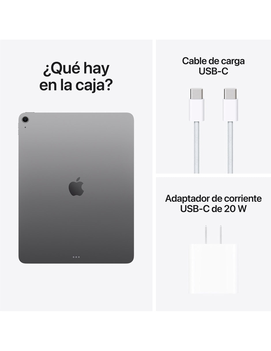 iPad Air M4 13 pulgadas 512 GB 12 GB RAM Gris Espacial 5