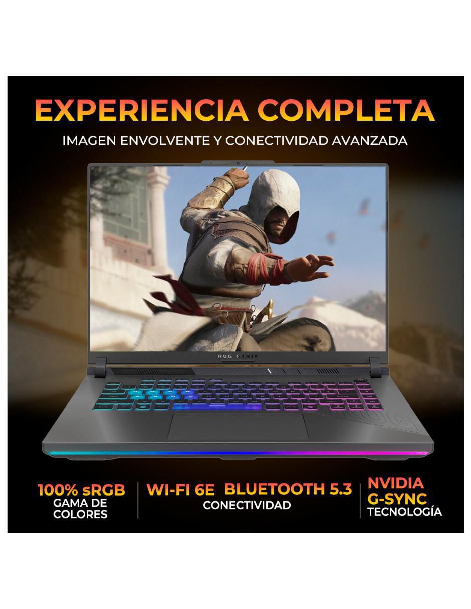Laptop gamer G614PP-WH94 16 pulgadas WUXGA AMD Ryzen 9 NVIDIA GeForce RTX 5070 16 GB RAM 1 TB SSD 3
