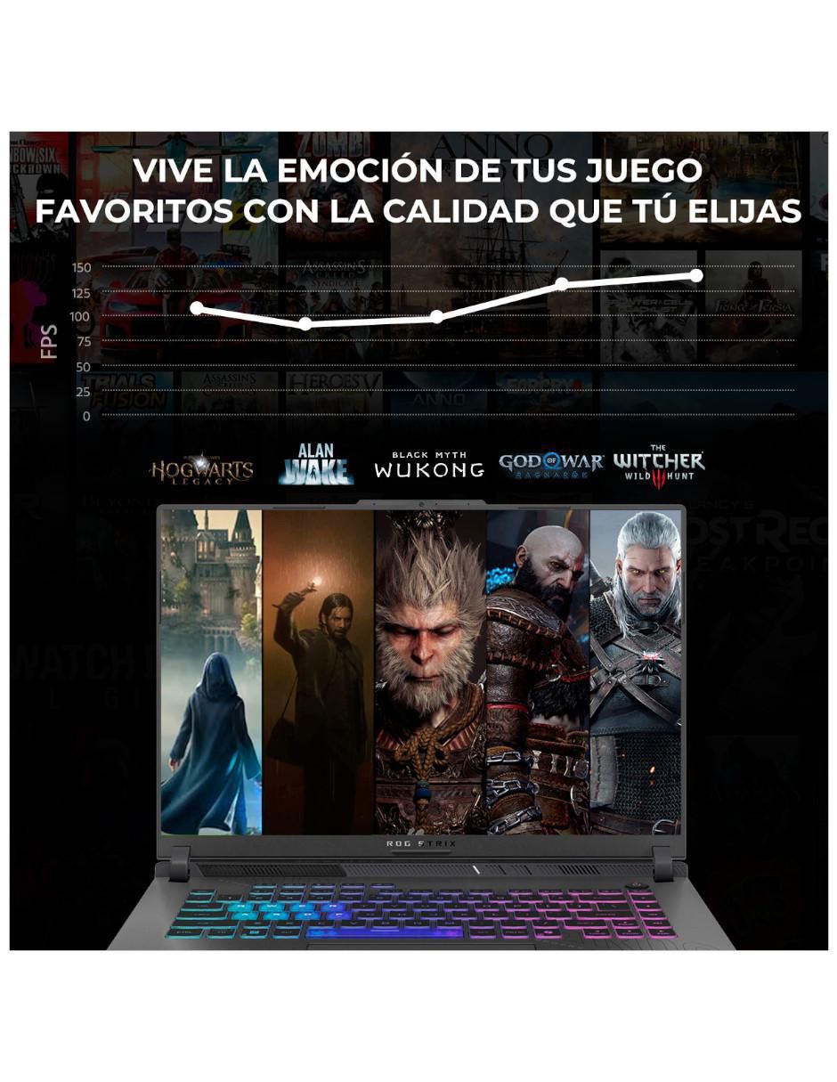 Laptop gamer G614PP-WH94 16 pulgadas WUXGA AMD Ryzen 9 NVIDIA GeForce RTX 5070 16 GB RAM 1 TB SSD 5