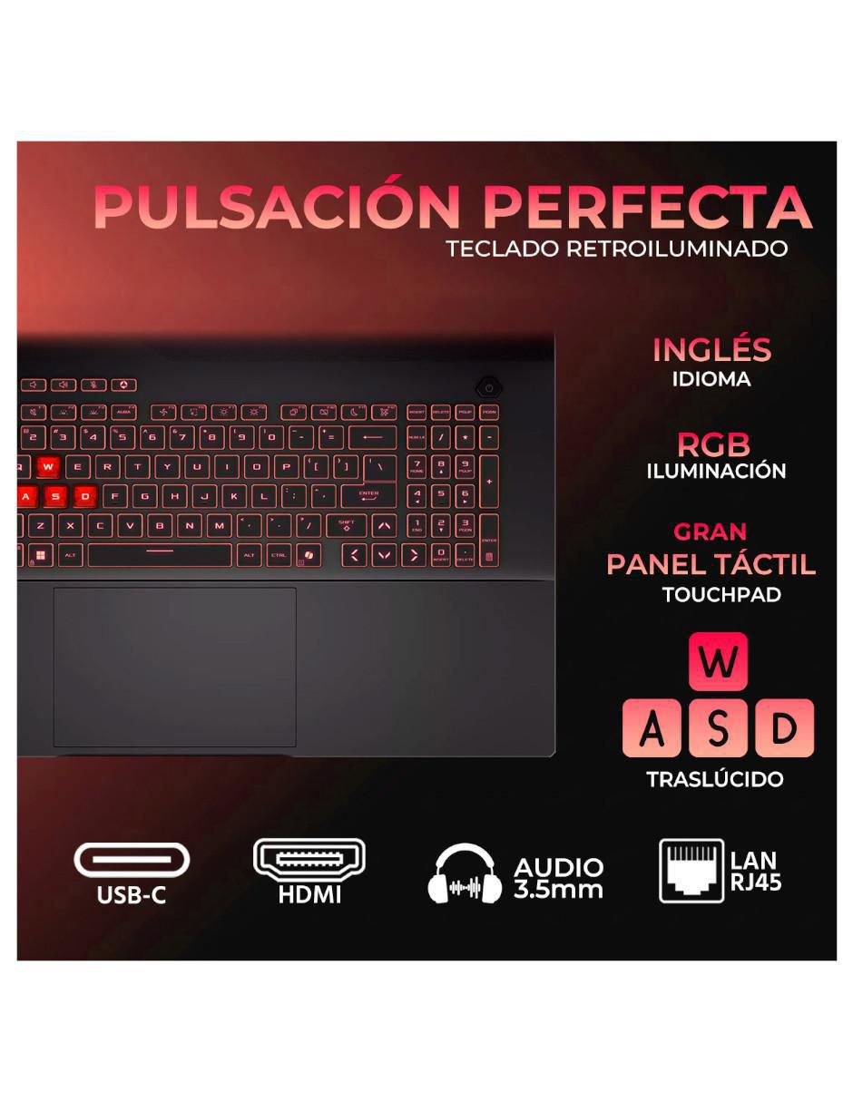 Laptop gamer FA808UM-IS74 18 pulgadas WUXGA AMD Ryzen 7 NVIDIA GeForce RTX 5060 16 GB RAM 1 TB SSD 4