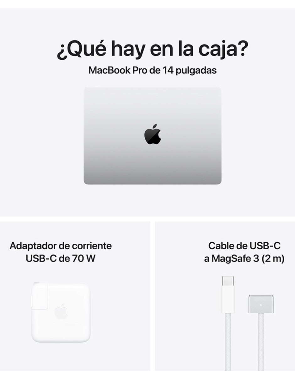 MacBook Pro 14 pulgadas M5 Pro 24 GB RAM 1 TB SSD Color Plata 9