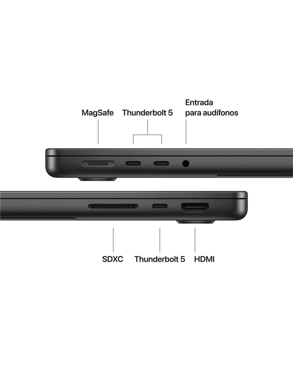 MacBook Pro 14 pulgadas M5 Pro 24 GB RAM 1TB SSD Negro Espacial 7
