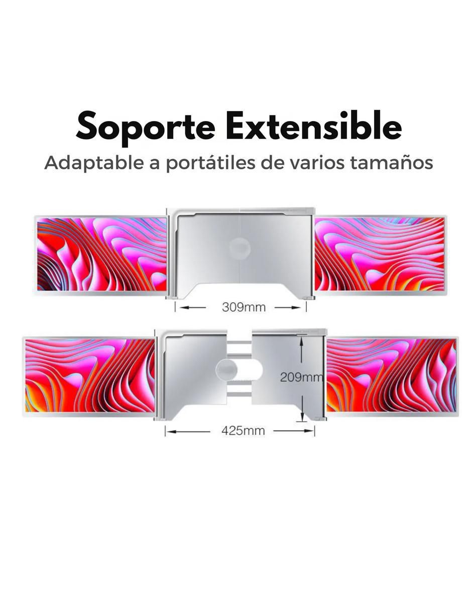 Monitor portátil IPS Full HD 14 pulgadas S688 8