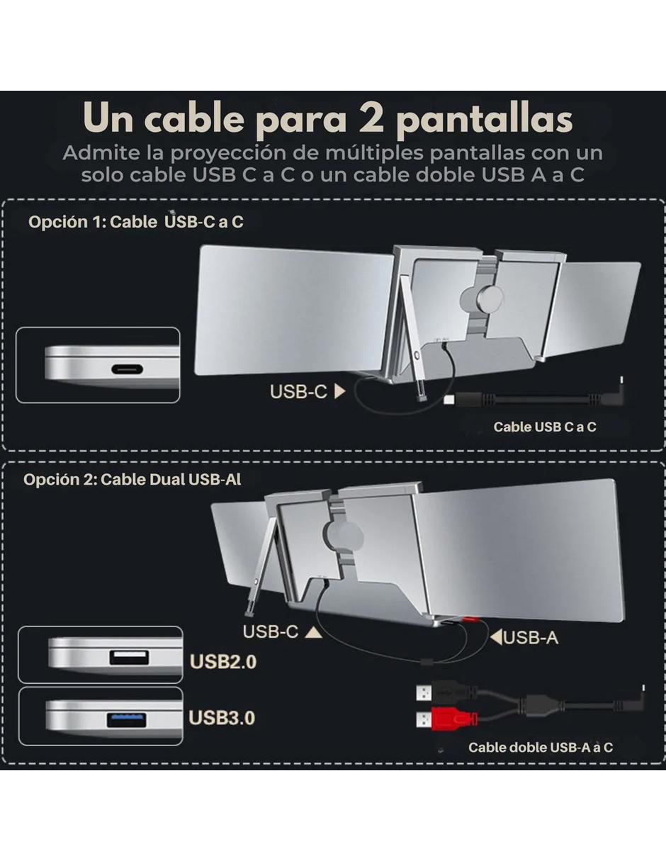 Monitor portátil IPS Full HD 14 pulgadas S688 7