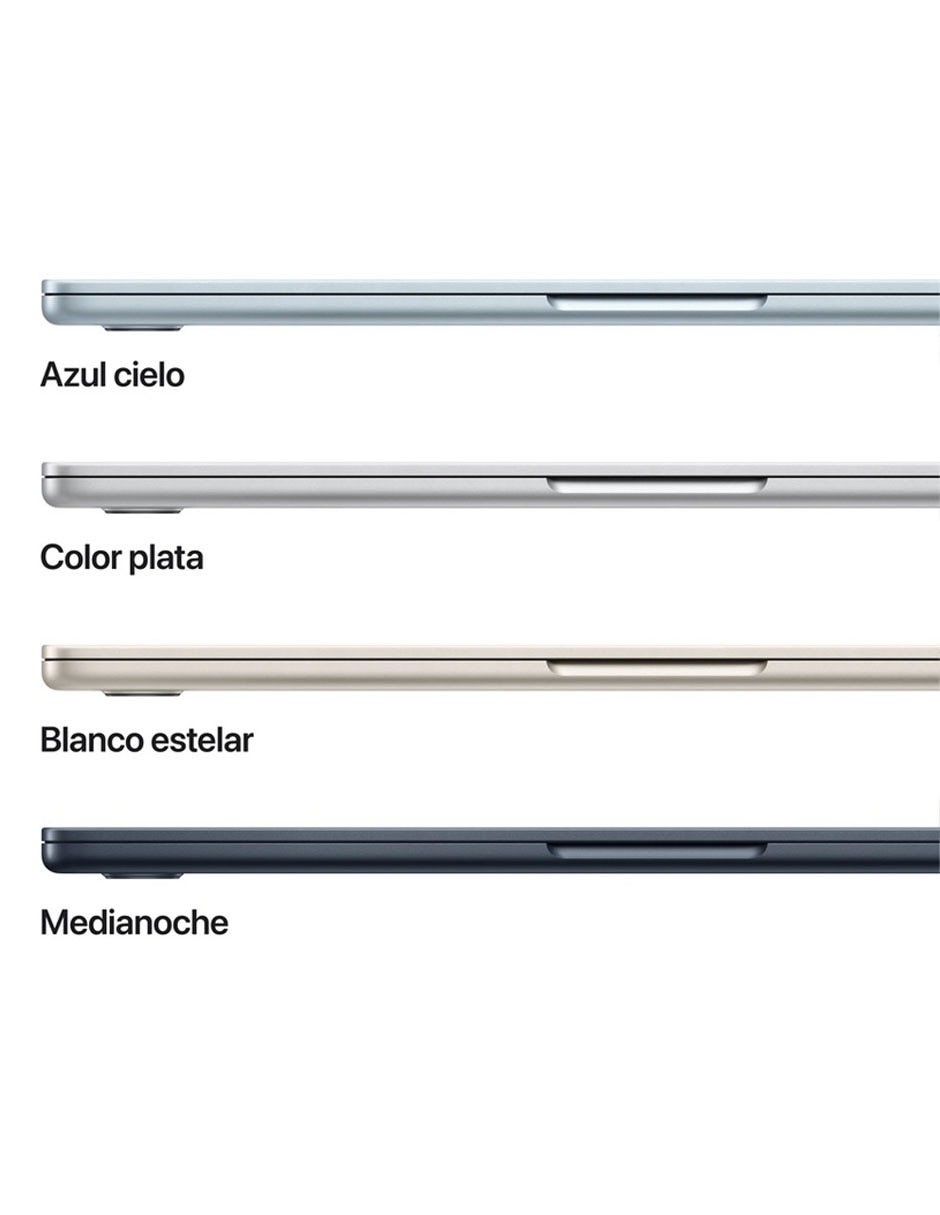 MacBook Air 13 pulgadas Chip M5 16 GB RAM 512 GB SSD Azul Cielo 3