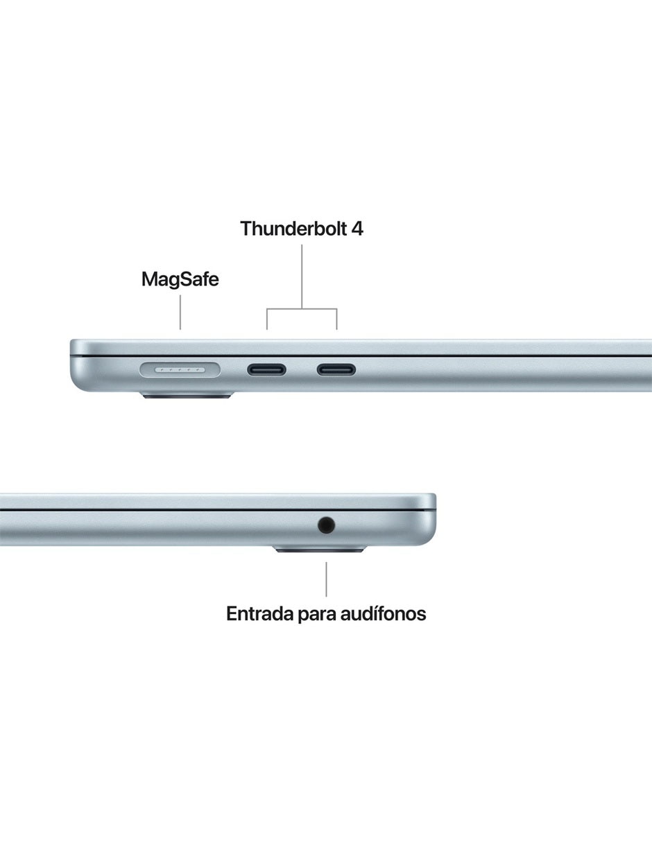 MacBook Air 13 pulgadas Chip M5 16 GB RAM  1 TB SSD Azul Cielo 6