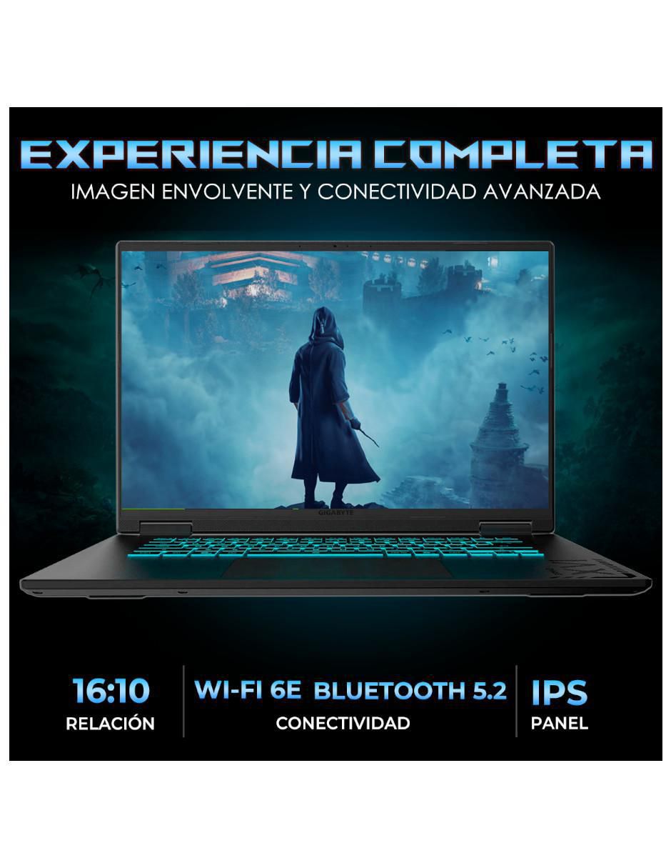 Laptop gamer GA16E-5050Ci732512M 16 pulgadas WUXGA Intel Core i7 NVIDIA GeForce RTX 5050 32 GB RAM 512 GB SSD 3