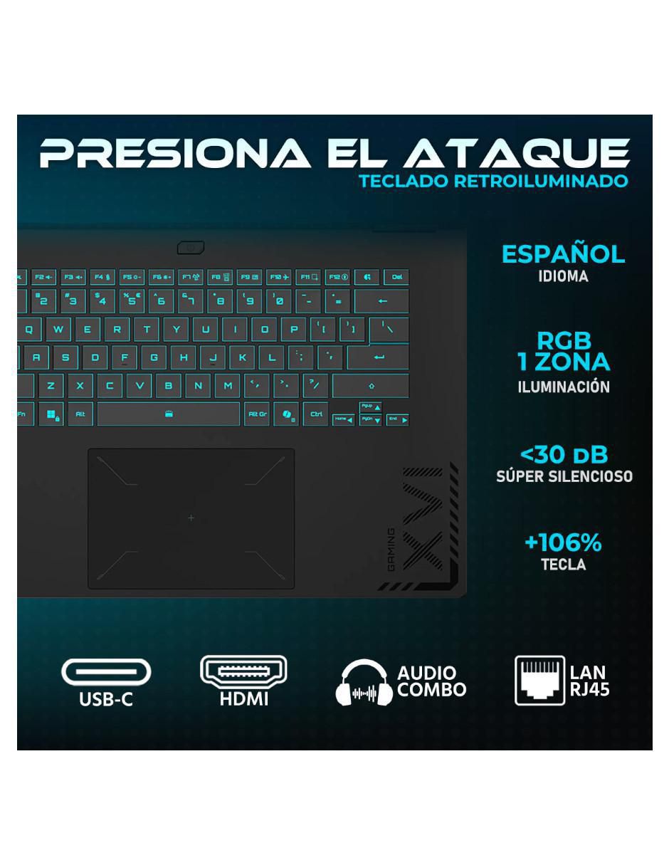 Laptop Game Gaming A16 16 pulgadas Wuxga Intel Core I7 NVIDIA Geforce Rtx 5050 32 GB RAM 1 TB SSD 4
