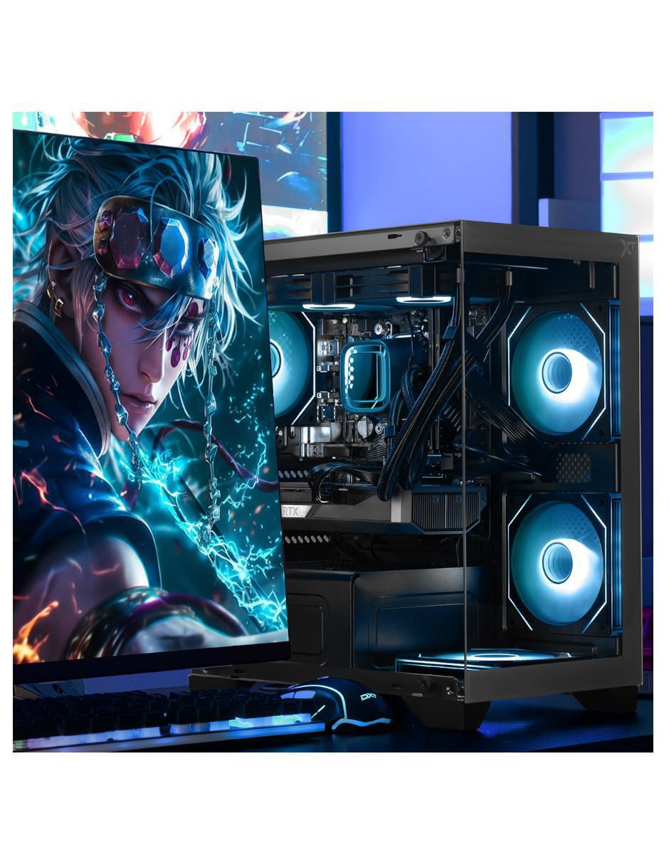 Computadora gamer XTPCR732GB5060TICHG AMD Ryzen 7 NVIDIA GeForce RTX 5060 Ti 32 GB Ram 1 TB SSD 12